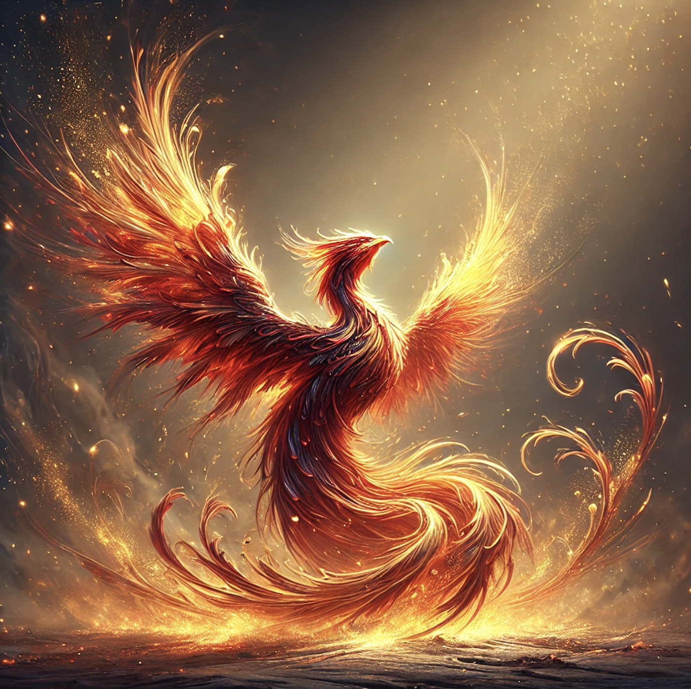 phenix renaissant de ses cendres